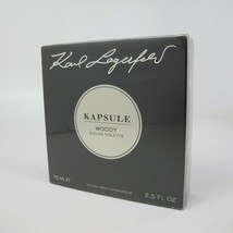 KAPSULE WOODY by Karl Lagerfeld 75 ml/ 2.5 oz Eau de Toilette Spray NIB - £53.60 GBP