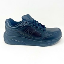 New Balance 928 Black Roll Bar Womens Leather Walking Sneakers WW928BK - £71.88 GBP
