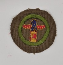 Boy Scout Merit Badge Wood carving circa &#39;59-&#39;69 - £6.24 GBP