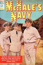 McHale&#39;s NAVY #2,Dell Comics 1963,  ERNEST BORGNINE PHOTO CVR, WWII, RAR... - £6.21 GBP