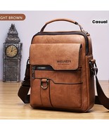[Men&#39;s Crossbody Bag] Men&#39;s Crossbody Bag - Shoulder Bag - Retro Handbag - - $430.99 MXN