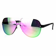 Unisex Pilot Sunglasses Full Mirrored Lens Frame Designer Fashion UV400 - £8.81 GBP