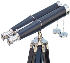 62" Floor Standing Admiral's Solid Brass Binocular With Adjustable Tripod Birds - £330.97 GBP