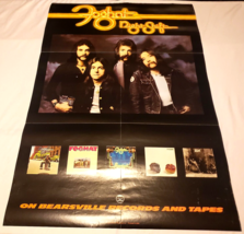 FOGHAT Night Shift Vtg 1976 Bearsville Records (34&quot;) Original Store PROMO POSTER - £47.84 GBP