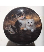 Ceramic Cabinet Knobs w/ Barn Cat #2 domestic - £3.98 GBP