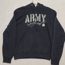 jerzees womens Hoodie Size S Small Army Girlfriend Pullover Black - $22.87