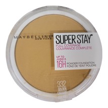 Maybelline Super Stay Full Coverage Powder Foundation 16hr Golden Carmel 332 - £9.97 GBP