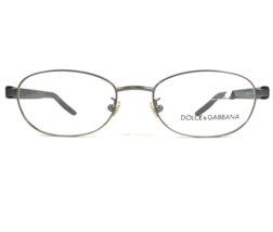 Dolce &amp; Gabbana DG 351 065 Brille Rahmen Schwarz Grau Rund Draht Felge 51-18-140 - £75.07 GBP