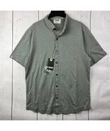 LinkSoul Golf Tempus Fugit Plain Large Casual Polo Shirt Gray Men New - $69.79 CAD