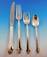 Edgemont Gold by Gorham Sterling Silver Flatware Set For 12 Service 54 P... - $55,124.90 MXN