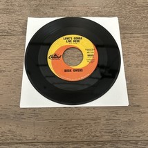 Buck Owens Love&#39;s Gonna Live Here/Getting Used To Losing You Vinyl VG+ - $4.00