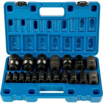 VEVOR Impact Socket Set 1/2 Inches 19 Piece Impact Sockets, Standard Soc... - £48.09 GBP