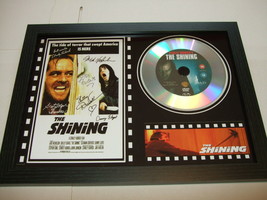 THE SHINING  SIGNED  framed silver disc film display  - £13.43 GBP