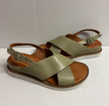 MIZ MOOZ WOMEN&#39;S ANKLE STRAP  SANDALS  SAGE 38EU / 7US  # K-05 - $1,457.83 MXN