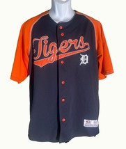 MLB Detroit Tiger Genuine Merchandise True Fan  Blue Jersey Size Medium ... - $615.11 MXN