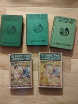 Vintage - Lot Of 5 The Bobbsey Twins Books by Laura Lee Hope  Grosset &amp; Dunlap - £32.16 GBP