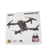 DMES P13 Pro 4k Drone Duel Cameras Intelligent Obstacle Avoidance - $926.64 MXN