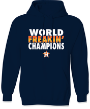 Astros World Freakin Champions 2022 World Series Hooded Sweatshirt Hoodie - £31.12 GBP+