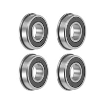 uxcell FR8-2RS Flange Ball Bearing 1/2&quot;x1-1/8&quot;x5/16&quot; Shielded Chrome Bea... - £15.70 GBP