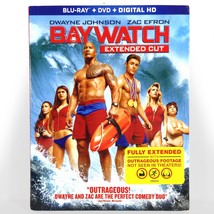 Baywatch (Blu-ray/DVD, 2017, Inc. Digital Copy) Like New w/ Slip !   Zac Efron - £8.93 GBP