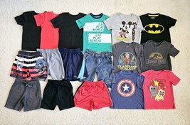 17PC Mixed Lot Spring/Summer Clothing Toddler Boys Size 4T - £23.72 GBP