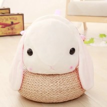 Cute Plush  Backpack Japanese Kawaii Bunny Backpack Stuffed  Toy Children School - £135.17 GBP