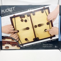 PUCKET Game Action Fun Competition Complete! Buffalo Games 2 Player - £31.33 GBP