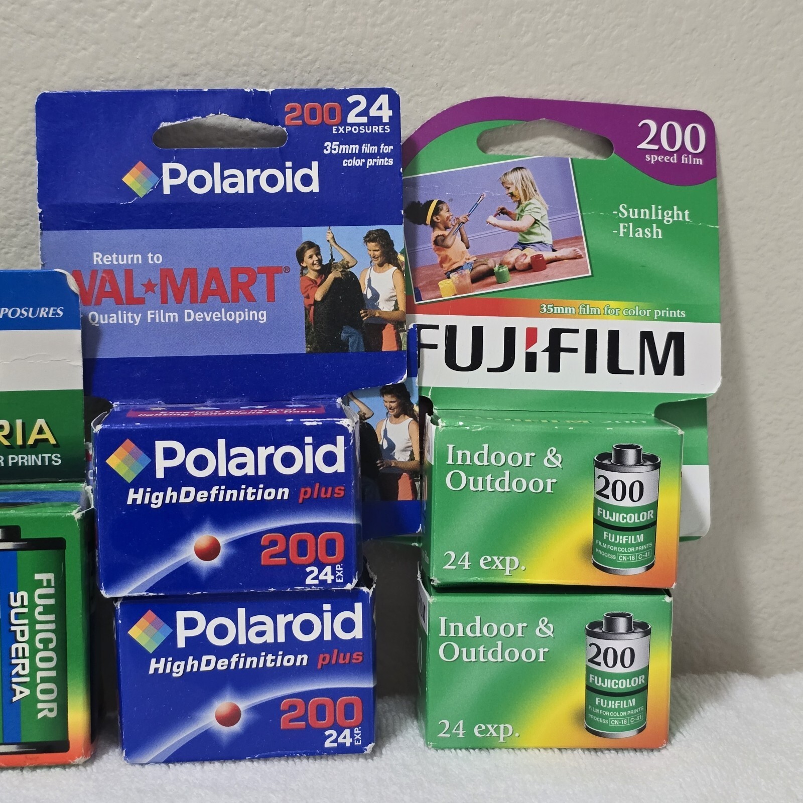 Large Lot of 11 rolls Fujifilm Polaroid Kodak 35 mm film - EXPIRED Item image 5