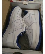 Nike Air Force 1 &#39;07 &#39;Contrast Stitch - White Game Royal&#39; CV1724-101 Men... - $64.52