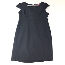 Women&#39;s Shasa Black Polyester Sleeveless Dress Size Medium - £9.35 GBP