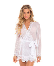 Provence Short Robe - White S/M - £32.26 GBP