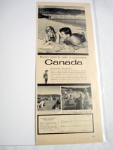 1955 Ad There&#39;s Room To Relax In Uncrowded Canada - £7.86 GBP