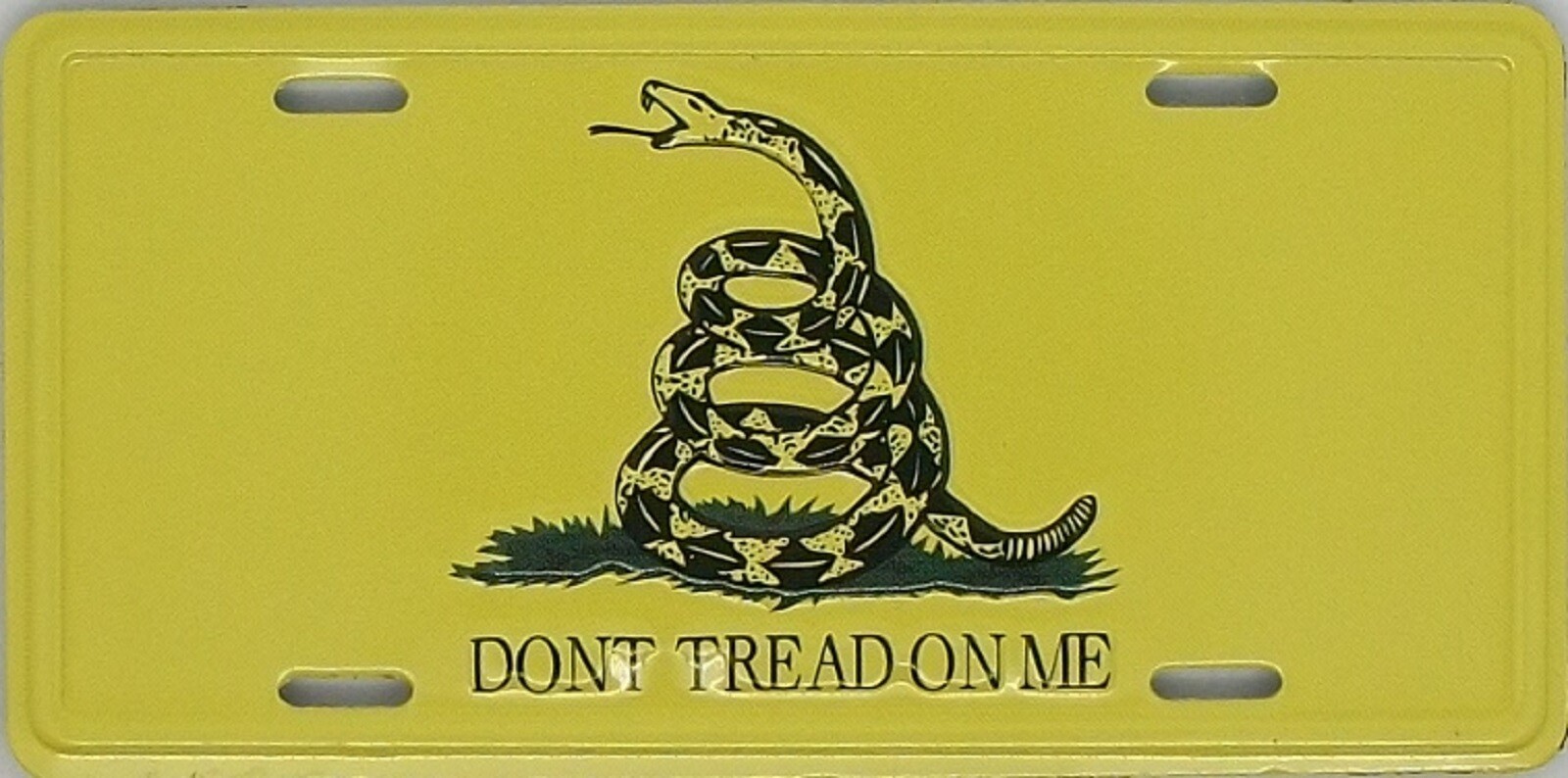 Don&#39;t Tread On Me License Plate Novelty Fridge Magnet - $7.99