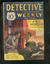 Detective Fiction Weekly PULP-6/3/33-CARROLL John Daly FR/G - £40.59 GBP