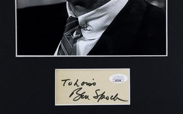 Dr. Ben Spock Signed Framed 11x14 Photo Display JSA - £77.86 GBP