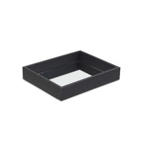 Black Shagreen Mirrored Tray - $1,118.13 MXN