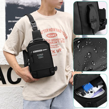 Men&#39;s Backpack Tactical Sling Chest Bag Assault Pack Messenger Shoulder ... - £20.59 GBP