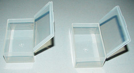 Small Tool Box Plastic Storage Earplug Box Pill Box Candy Box 2.5&quot; x 1.5&quot; - £6.39 GBP