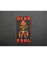 Dead Fool 3D PVC Rubber Morale Patch Hook Backing Mr T Deadpool Pity Foo... - $159.18 MXN
