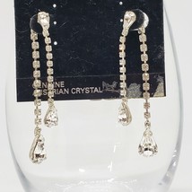 Vieste Crystal Collection Earrings Prom, Bridal, Wedding, Party, New Dangle - £9.58 GBP