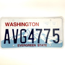  United States Washington Evergreen State Passenger License Plate AVG4775 - $14.85 CAD