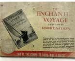 The Enchanted Voyage A Fantasy by Robert Nathan Armed Services Edition A... - £9.89 GBP