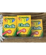 10 x Crayola Non‑Toxic Colored Chalk 12‑Count Box – 120 Sticks Assorted ... - €9,27 EUR