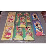 Lot of 9 Mickey Minnie Daisy Disney Honeycomb Tissue Centerpiece Vintage... - $18.00