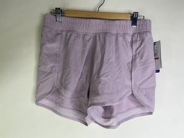 Gaiam Lavender Frost Woven Shorts With Mesh Lined Activewear Womens Size S - £16.60 GBP