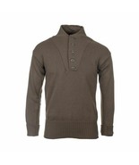 Man&#39;s OD Military Brown Sweater by Mitts Nitts - Large - €24,74 EUR