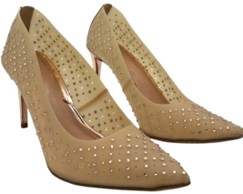 JLO women&#39;s Jennifer Lopez Erregina 3 in. Pump Rhinestone Illusion Lucit... - $294.43 MXN