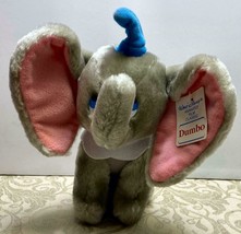 Dumbo 8” Plush Elephant Walt Disney Animated Film Classic Stuffed Toy NWT NOS - £11.19 GBP