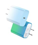 iGENJUN 2Pack USB C Charger Block 20W Fast Charging Type C Wall Charger ... - $190.65 MXN