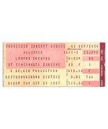 Lynyrd Skynyrd Concert Ticket Stub October 1 1987 Cincinnati Ohio - £19.45 GBP
